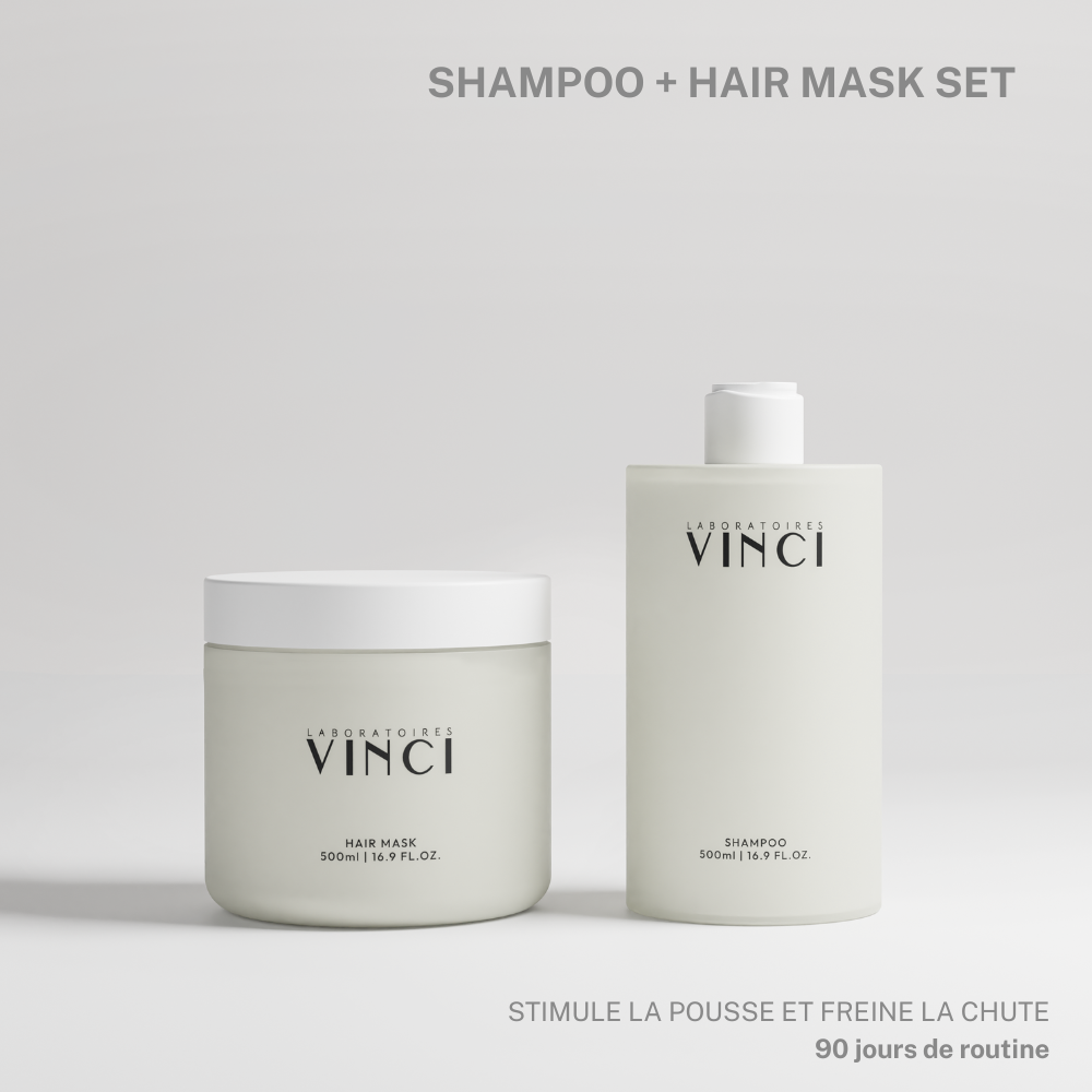 Shampoo + Hair mask